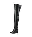 XXX Falsches Bild Giaro Overknee Stiefel EVERSON Schwarz Matt