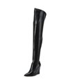 XXX Falsches Bild Giaro Overknee Stiefel EVERSON Schwarz Matt