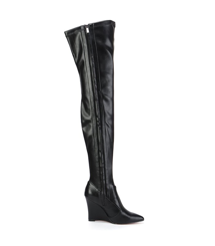 Giaro Overknee Boot EVERSON BLACK MATTE