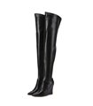 XXX Falsches Bild Giaro Overknee Stiefel EVERSON Schwarz Matt