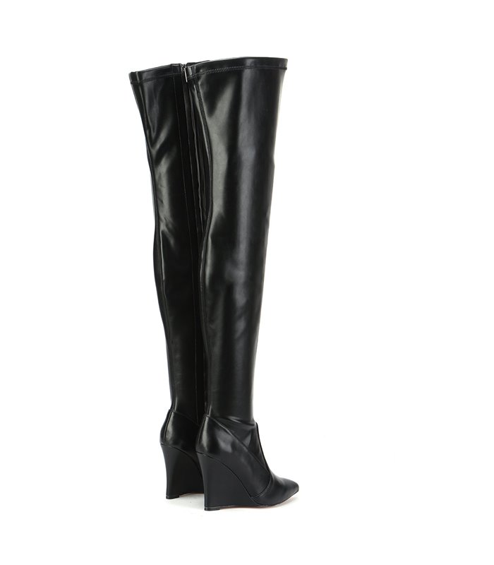 Giaro Overknee Boot EVERSON BLACK MATTE