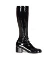 Retro Stiefel RETRO-300 - Lack Schwarz