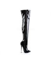 Fetisch Stiefel DAGGER-3000 - Schwarz