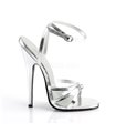 Extrem High Heels DOMINA-108 - Silber