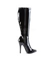 Extrem High Heels DOMINA-2000 - Lack Schwarz