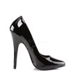 Extrem High Heels DOMINA-420 - Lack Schwarz