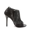 Peep Toe Bootie AMUSE-56 - Schwarz