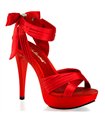 Platform Sandal COCKTAIL-568 - Red
