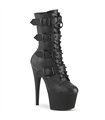 ADORE-1046 - Platform ankle boots - Black Matte | Pleaser