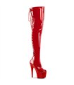 Platform Overknee Boot ADORE-3063 - Red