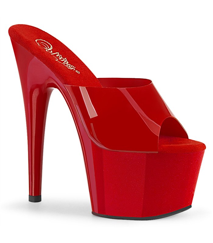 Plateau High Heels ADORE-701N - TPU Rot
