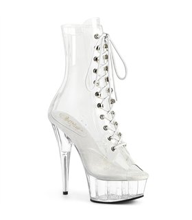 Lace up on sale clear boots