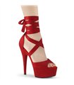 Plateau High Heels DELIGHT-679 - Rot