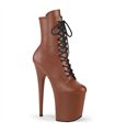 FLAMINGO-1020 - Platform ankle boots - brown matt | Pleaser