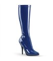 SEDUCE-2000 - Boots - Blue Shiny | Pleaser