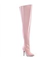 SEDUCE-3000WC - Overknee Laarzen -  Roze Lakleer | Pleaser