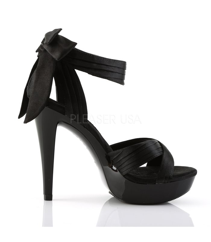 Plateau Sandalette COCKTAIL-568 - Schwarz