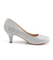 Kitten Heels DORIS-06 - Silber