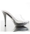 Pantolette ELEGANT-401 - Silber