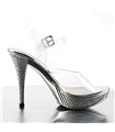 Sandalette ELEGANT-408 - Silber