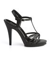 Sandalette FLAIR-420 - PU Schwarz