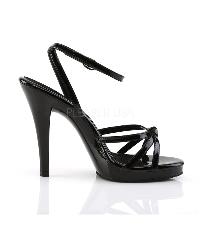 Sandalette FLAIR-436 - Lack Schwarz