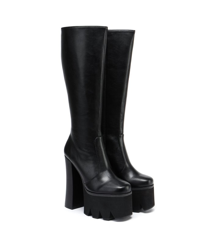 Giaro Plateau Boots COULTER Black Matte