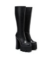 Giaro Plateau Boots COULTER BLACK MATTE