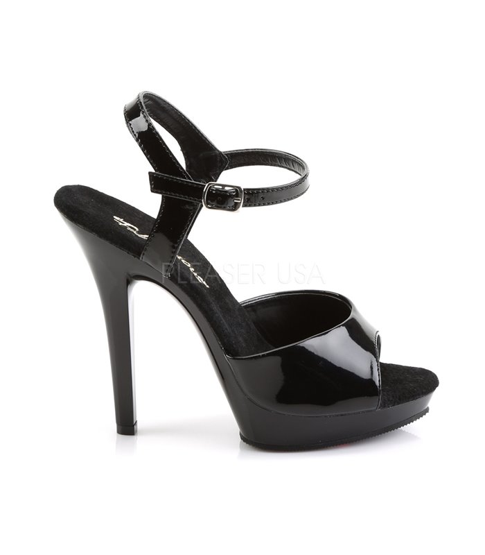 Sandalette LIP-109 - Lack Schwarz