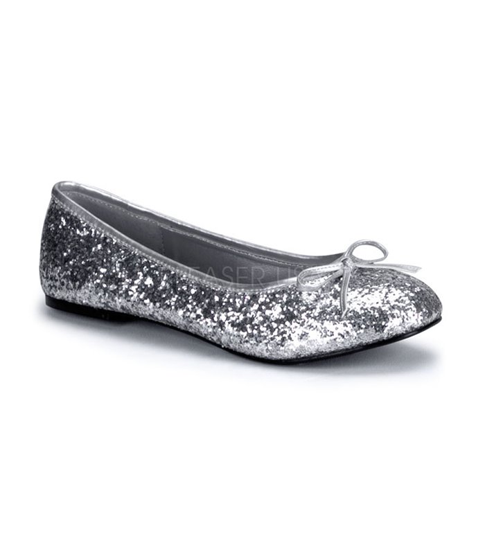 Funtasma Ballerinas STAR-16G Silber Glitzer