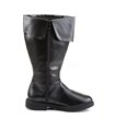 Piraten Stiefel CAPTAIN-105 - Schwarz