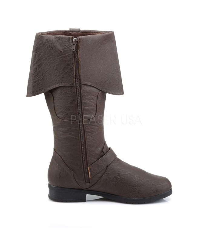 Piratenstiefel CARRIBEAN-299 - Braun