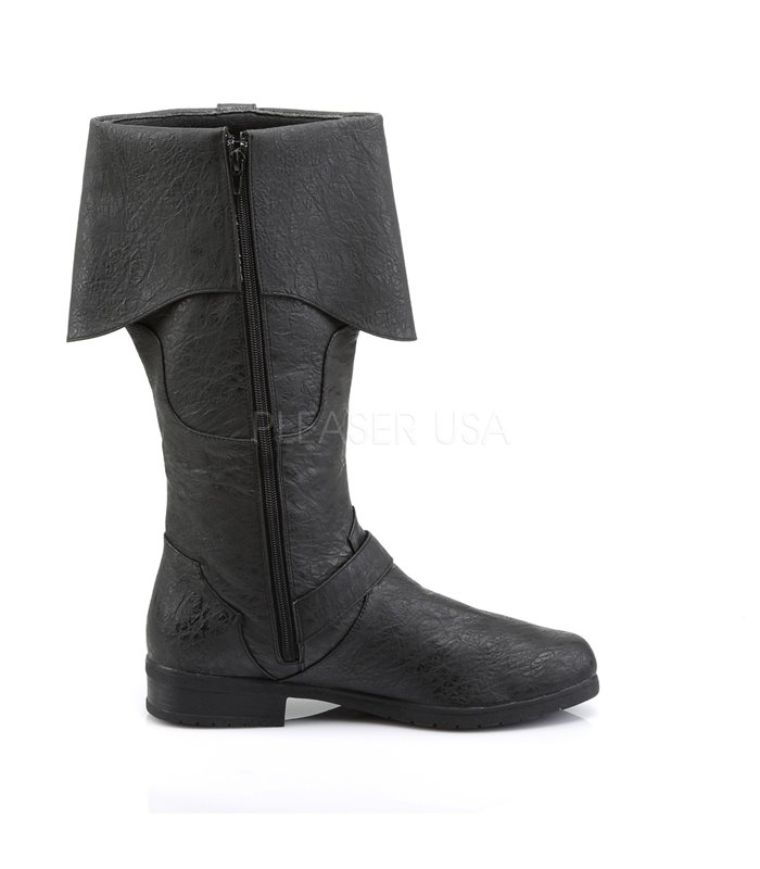 Piratenstiefel CARRIBEAN-299 - Anthrazit