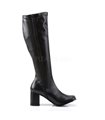 Retro Stiefel GOGO-300 - PU Schwarz