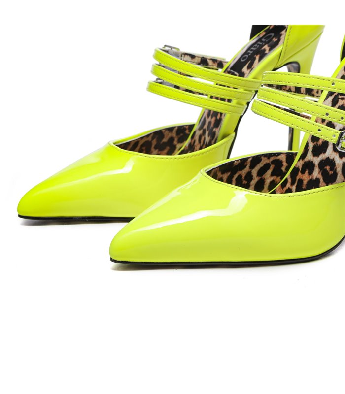 Giaro Pumps VENOM NEON YELLOW SHINY