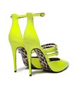 Giaro Pumps VENOM NEON YELLOW SHINY