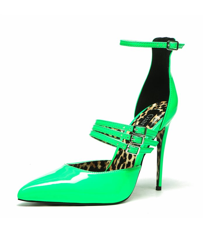 Giaro Pumps VENOM NEON GREEN SHINY