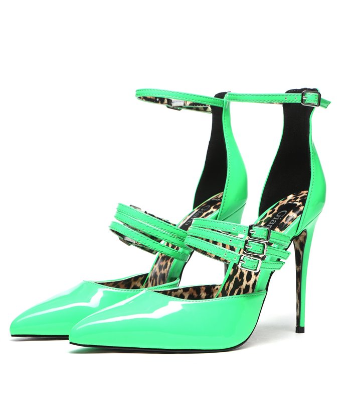 Giaro Pumps VENOM NEON GREEN SHINY