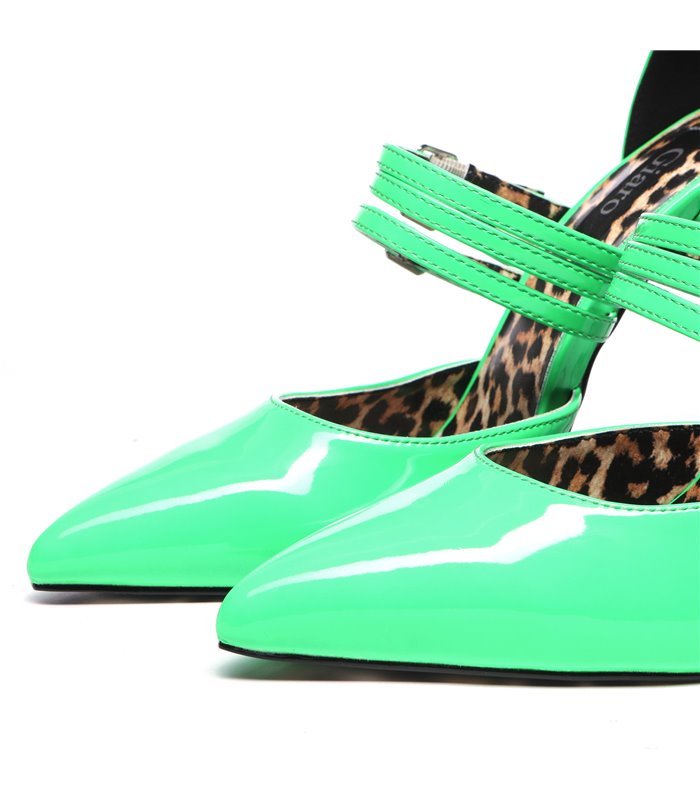 Giaro Pumps VENOM NEON GREEN SHINY