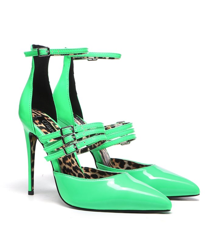 Giaro Pumps VENOM NEON GREEN SHINY