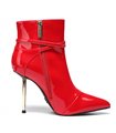 Giaro Ankle Boots LOLA RED SHINY