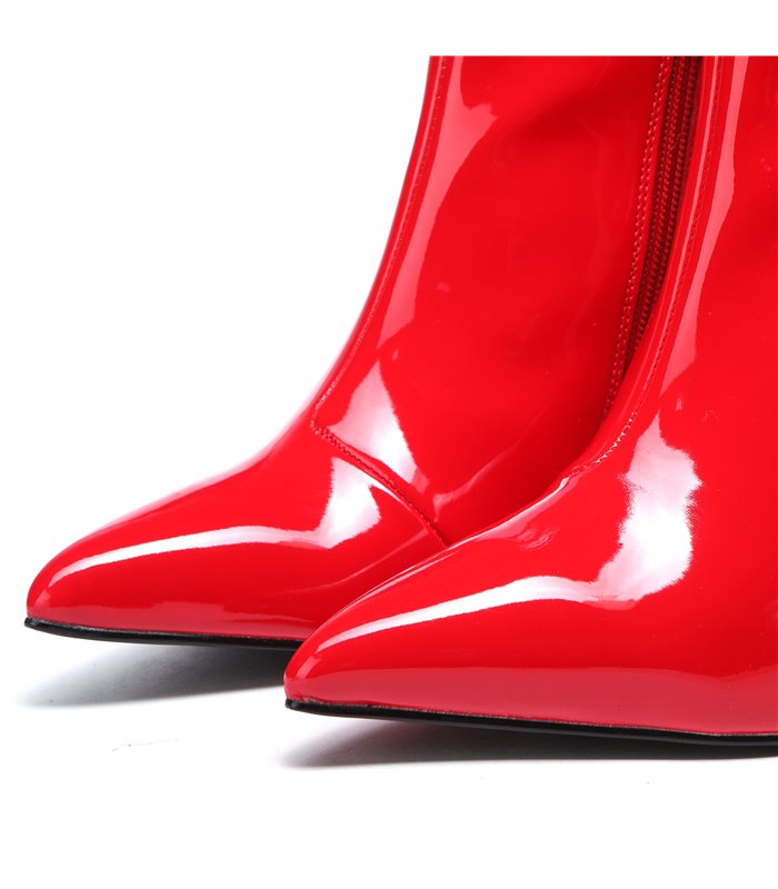 Giaro Ankle Boots LOLA RED SHINY