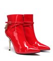 Giaro Ankle Boots LOLA RED SHINY