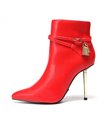 Giaro Ankle Boots LOLA Red Matte