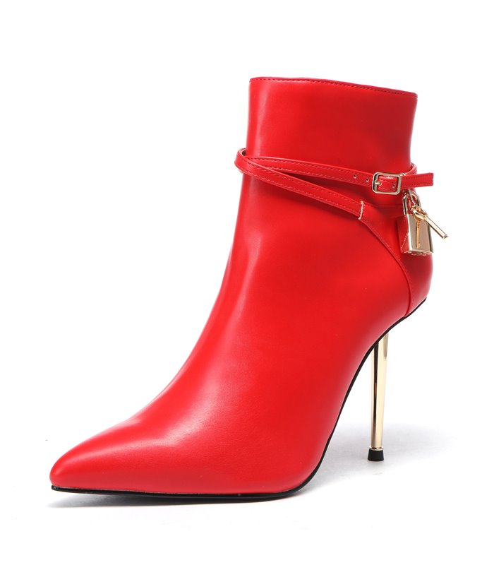 Giaro Ankle Boots LOLA RED MATTE