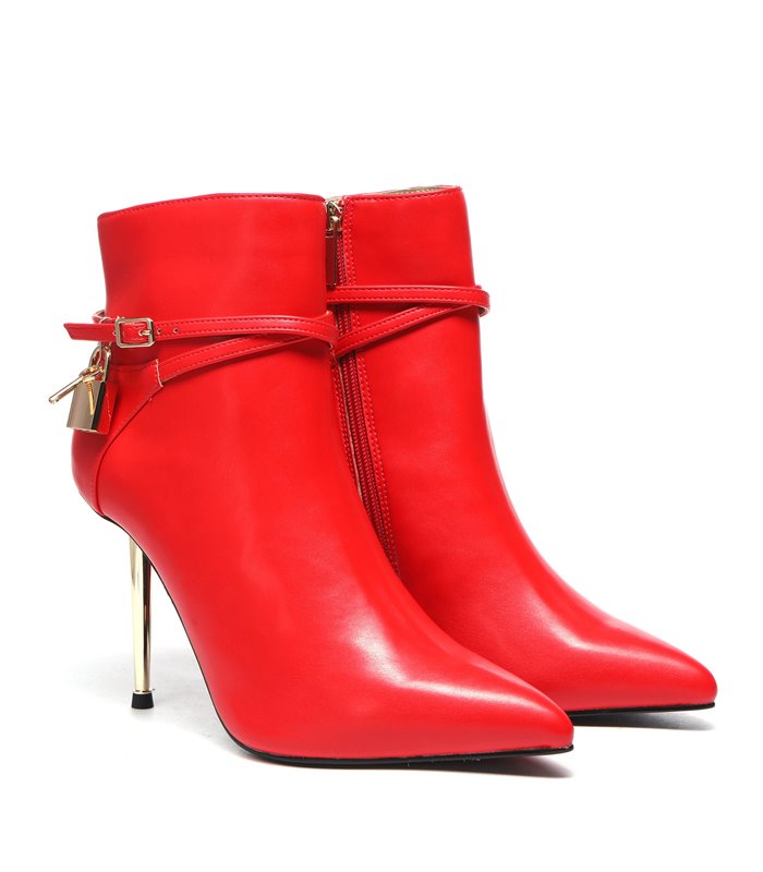 Giaro Stiefelette LOLA Rot Matt