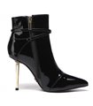 Giaro Ankle Boots LOLA BLACK SHINY