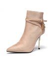 Giaro Ankle Boots LOLA BEIGE VELOUR