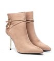 Giaro Ankle Boots LOLA BEIGE VELOUR