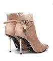 Giaro Ankle Boots LOLA BEIGE VELOUR